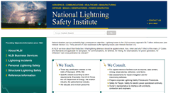 Desktop Screenshot of lightningsafety.com